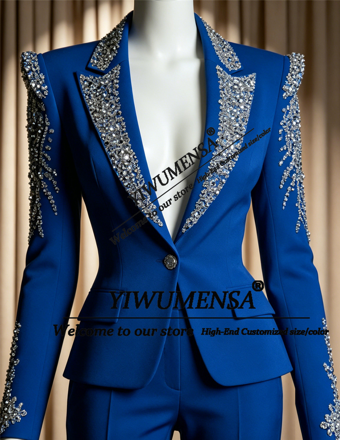 Women Formal Wear For Party - Luxury Women Suits 2 Pieces Sets
