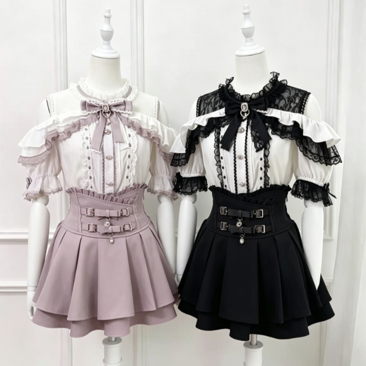 Japanese Women Formal Wear - Japanese Lolita Blouse Women Kawaii Harajuku