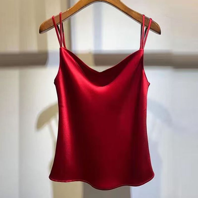 Silk Camisole Work - 2025 Sexy Satin Silk Camisole Women
