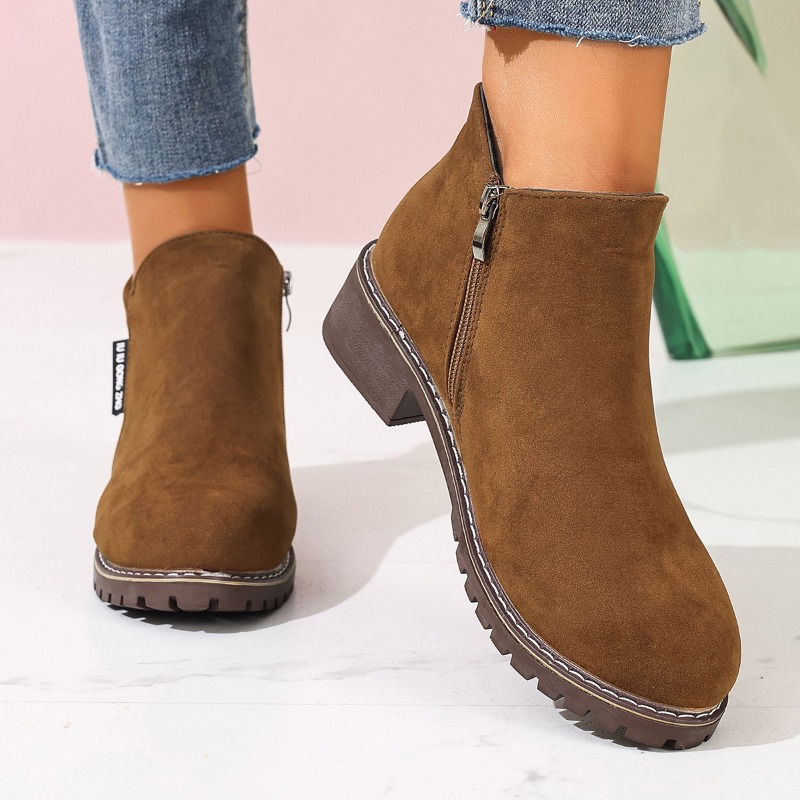 Women Formal Wear Shoes - Women Autumn Winter Ankle Boots Side