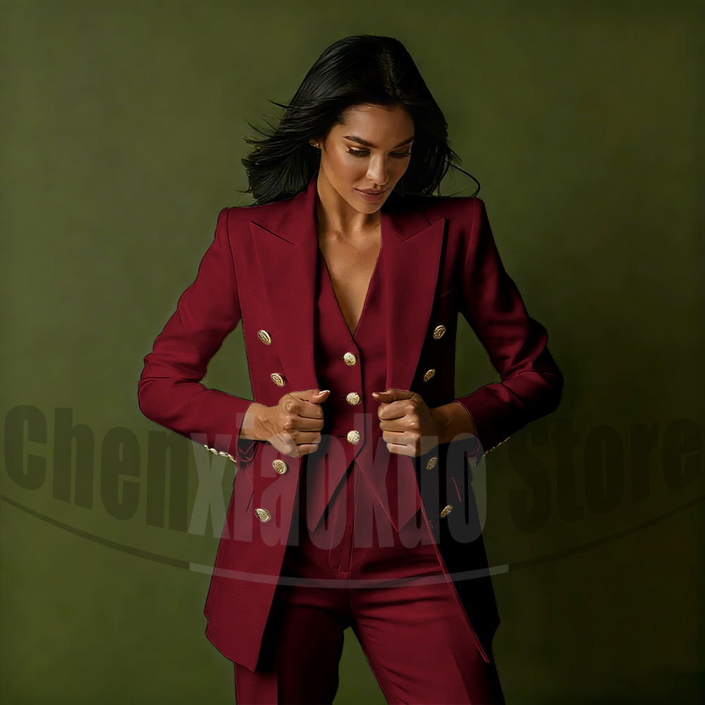 Women's Double Breasted Three  - Women Formal Wear For Party recension och pris