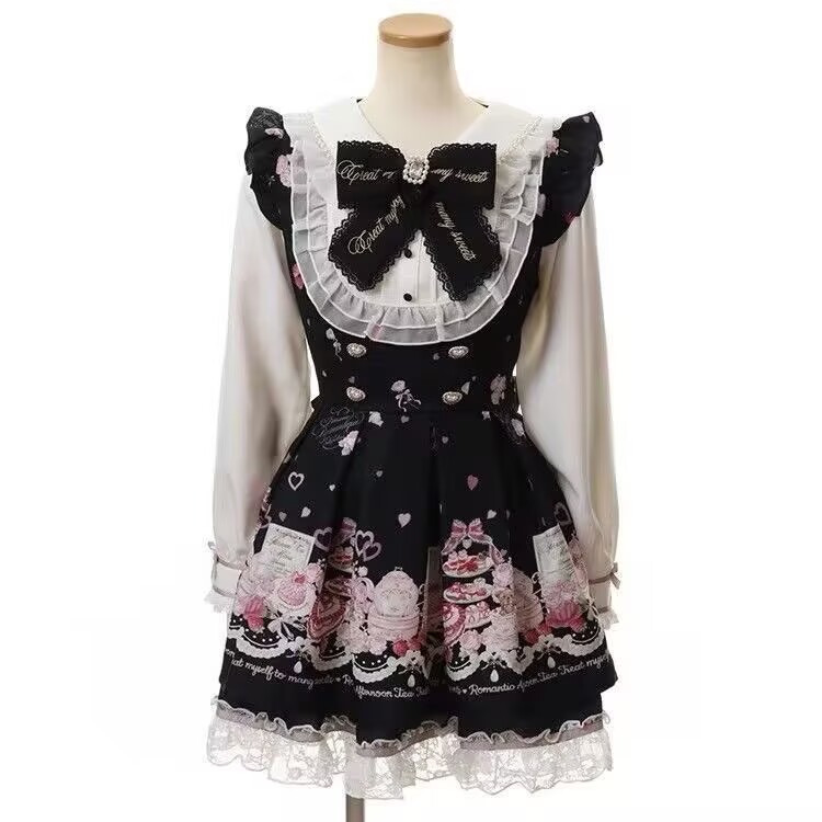 Japanese Kawaii Rhinestone Bow - Japanese Women Formal Wear recension och pris