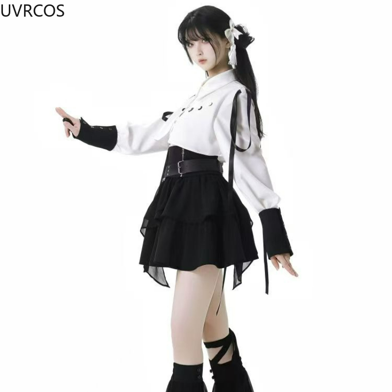 Y2k Aesthetic Lolita Style 2 P - Japanese Women Formal Wear recension och pris