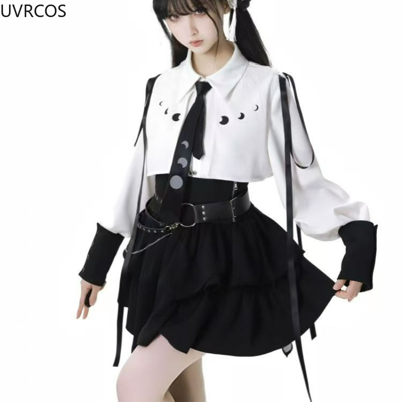 Y2k Aesthetic Lolita Style 2 P - Japanese Women Formal Wear recension och pris