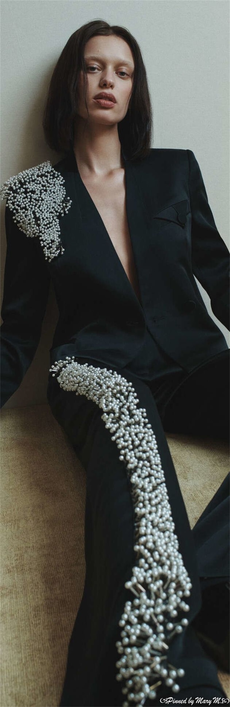 Black Women Office Suits Set P - Women'S Formal Wear Tuxedo recension och pris