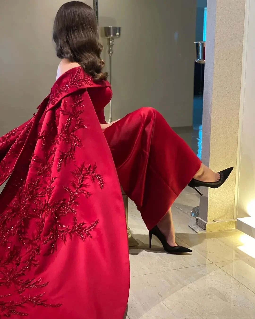Customized Ankle Length Sheath - Women Formal Wear For Party recension och pris