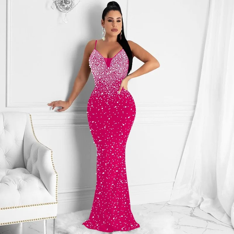 Elegant Crystal Rhinestones Pe - Formal Wear Gowns For Women recension och pris