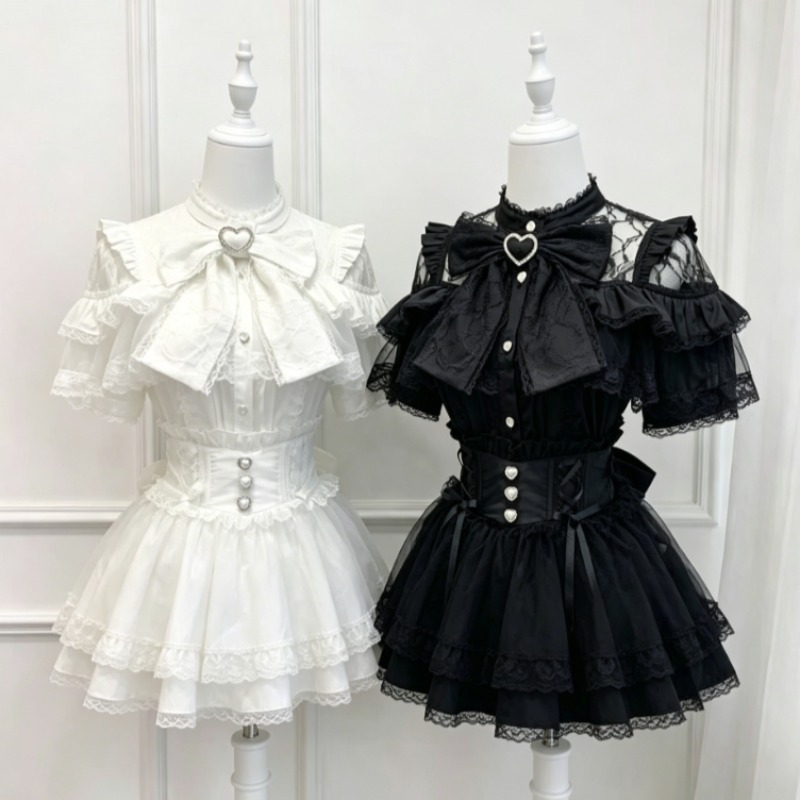 Japanese Lolita Blouse Women K - Japanese Women Formal Wear recension och pris