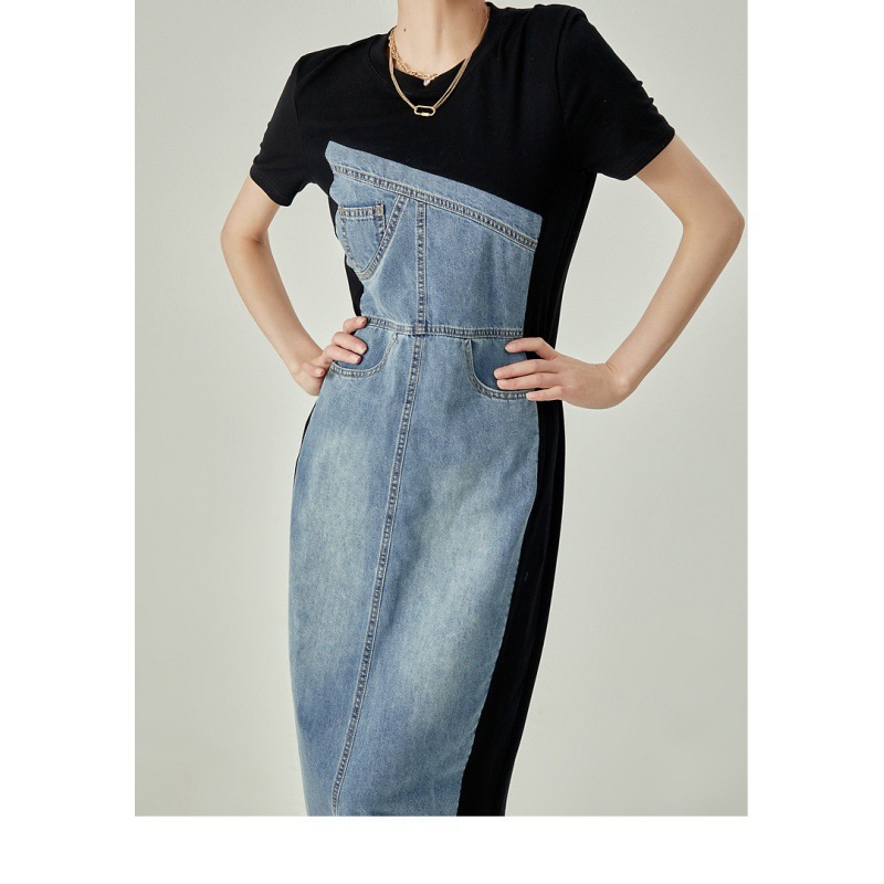 Denim Dress Women Long Dresses - Formal Wear Gowns For Women recension och pris