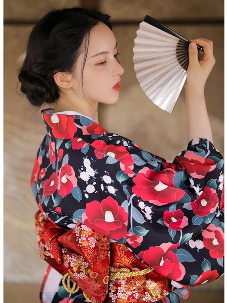 Vintage Style Women's Floral P - Japanese Women Formal Wear recension och pris