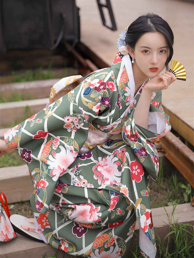Vintage Style Women's Floral P - Japanese Women Formal Wear recension och pris