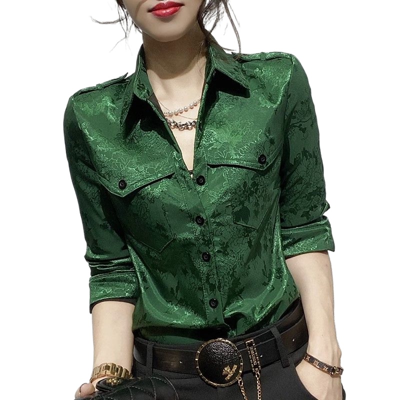 Female Tops Spring and Autumn  - Formal Dress Female recension och pris