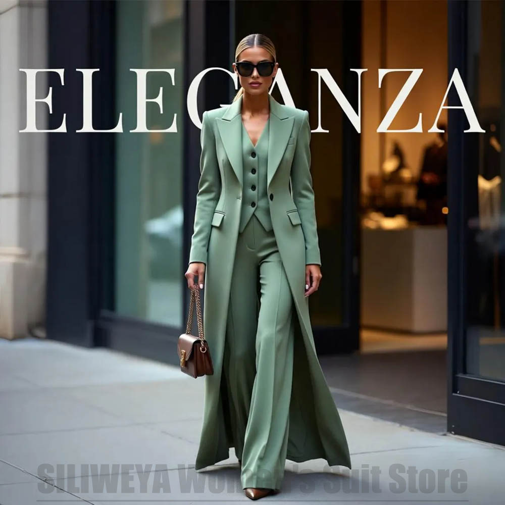 Chic Women's Suit Set Three Pi - Women Formal Wear For Party recension och pris