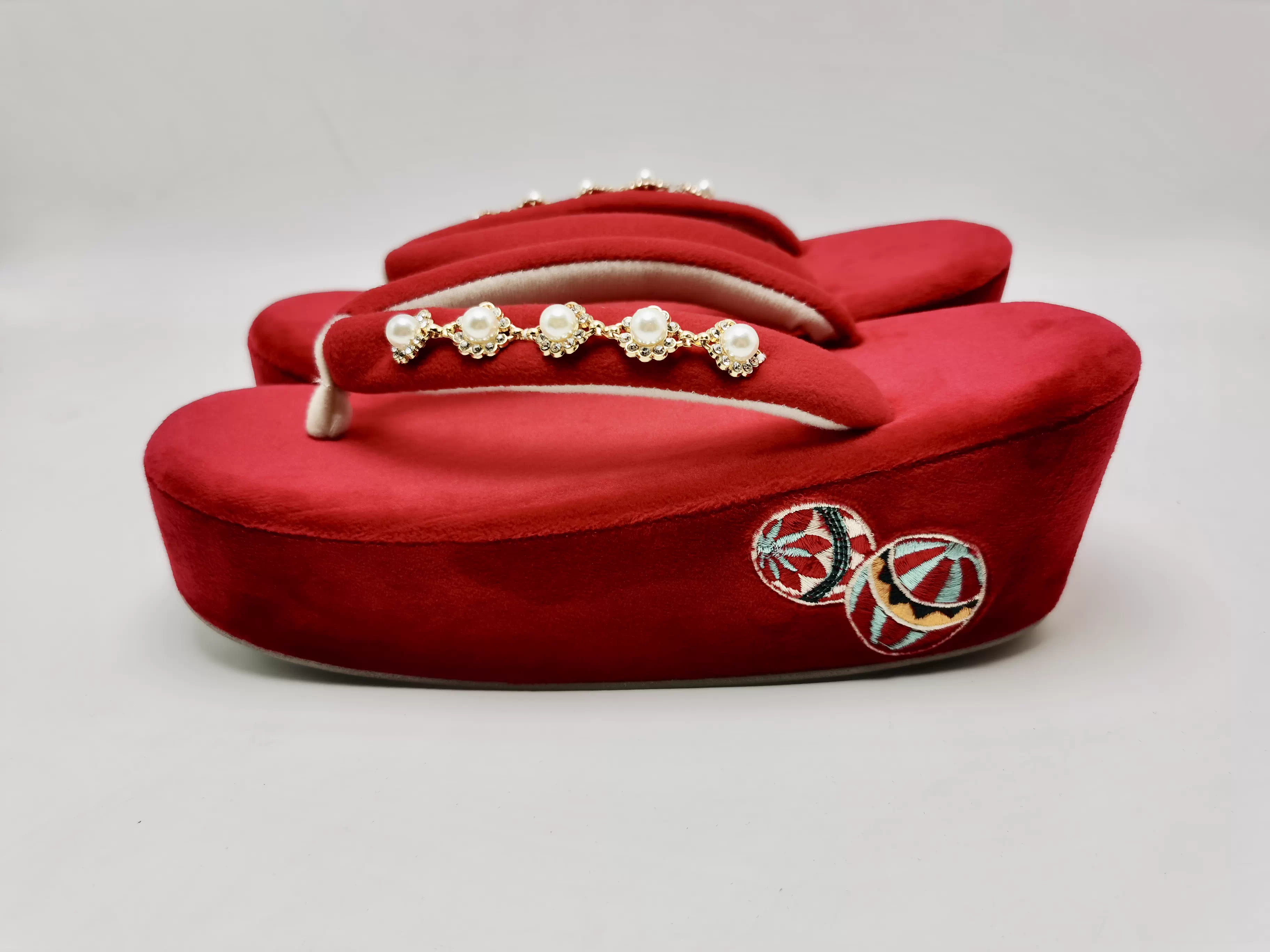 Japanese Cork-Soled Sandals (Z - Japanese Women Formal Wear recension och pris