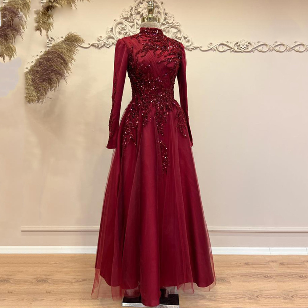 Beads Ankle Length A Line Prom - Formal Wear Gowns For Women recension och pris