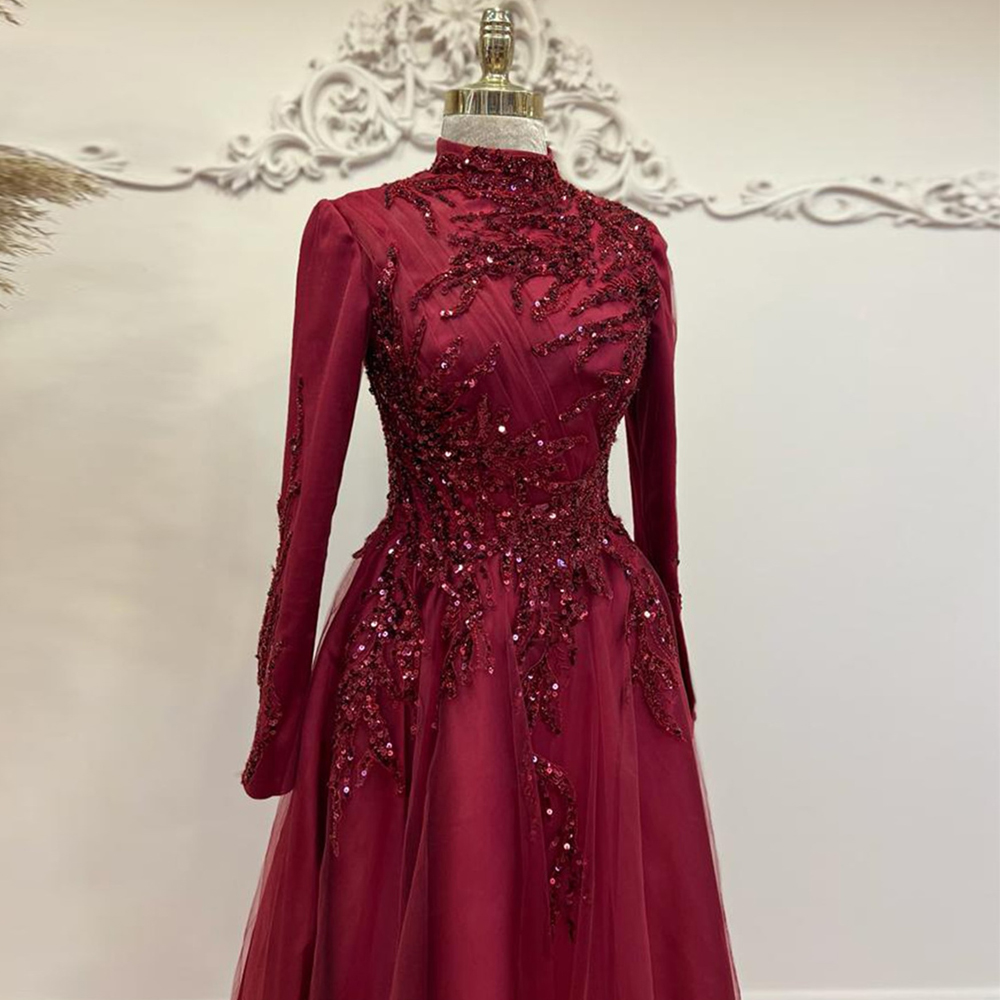 Beads Ankle Length A Line Prom - Formal Wear Gowns For Women recension och pris