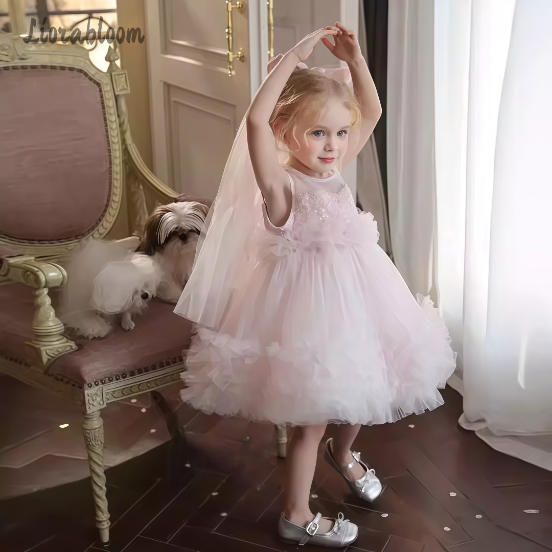 Girls' Tulle Gown Layered Skir - Formal Wear Gowns For Women recension och pris
