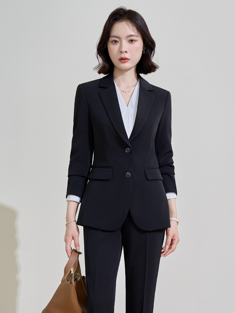 Navy blue professional suit fo - Women Formal Wear For Interview recension och pris
