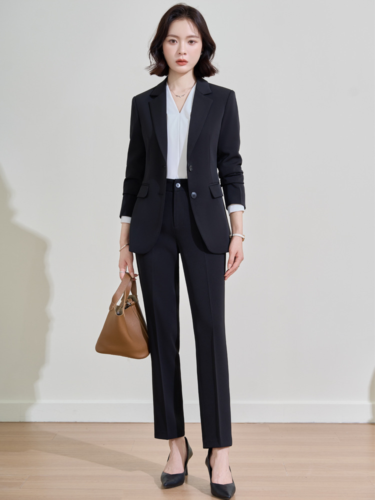 Navy blue professional suit fo - Women Formal Wear For Interview recension och pris