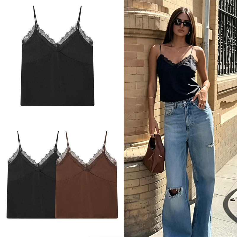 Guobioziy2026 New Women’s Retr - Silk Camisole Work recension och pris