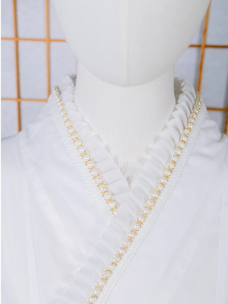 Lace-Trimmed Kimono Undergarme - Japanese Women Formal Wear recension och pris