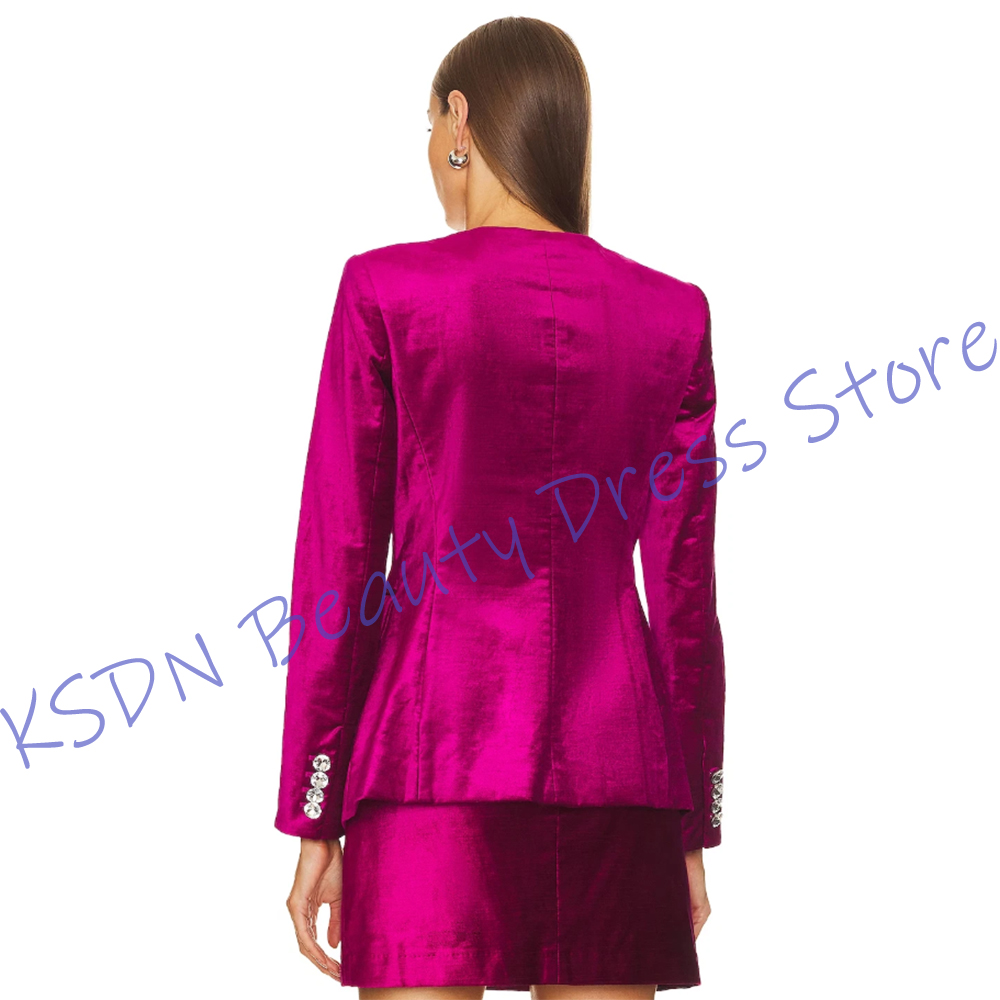 Chic Women's Single-Breasted S - Women Formal Wear For Party recension och pris