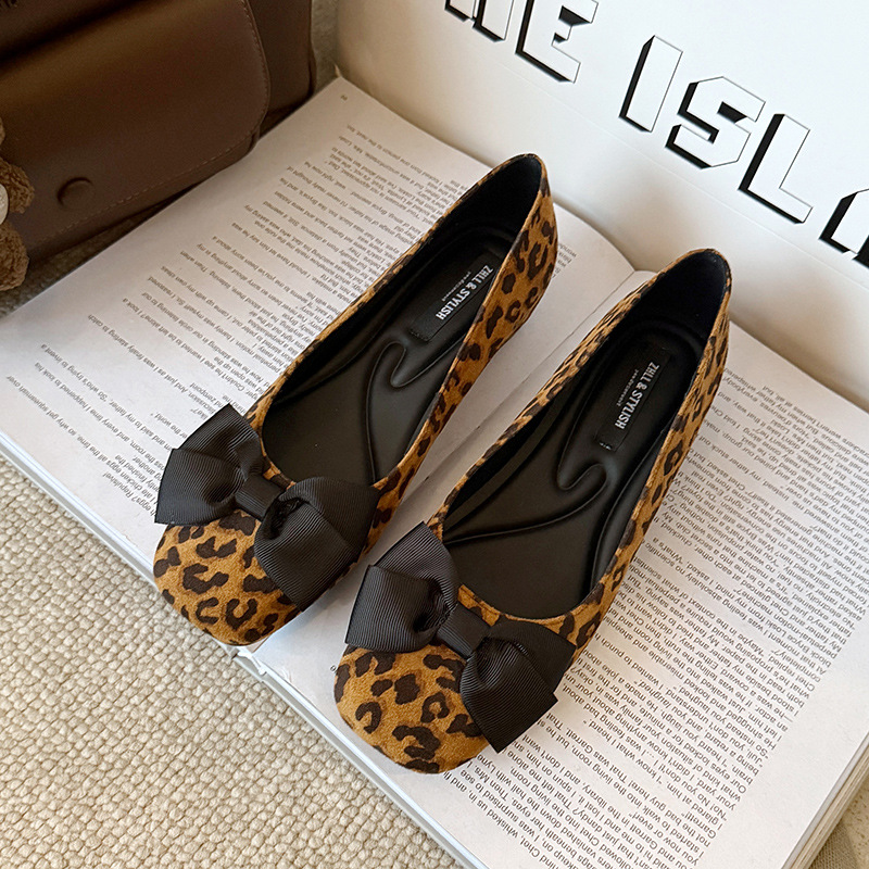 Multi-Color Suede Ballet Flats - Women Formal Wear Shoes recension och pris