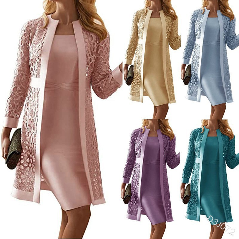 Wein Lace Cardigan Dress with  - Formal Dress Female recension och pris