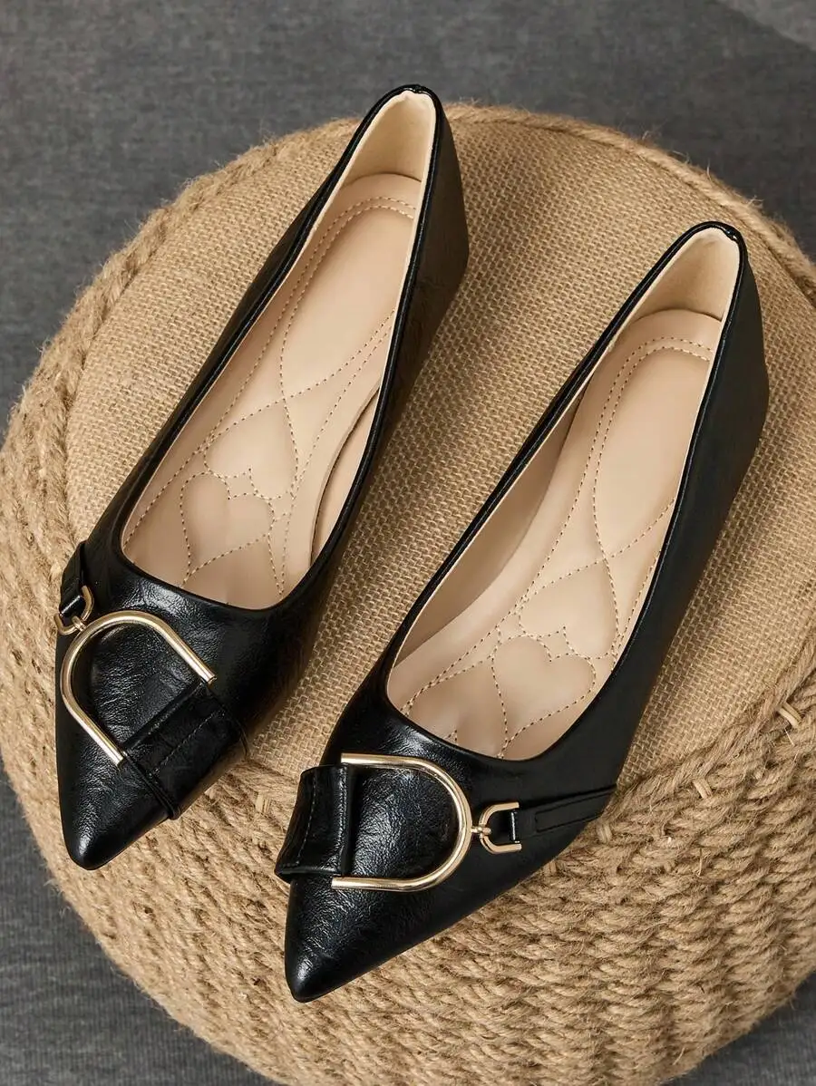 Elegant Women’s Black Pointed  - Women Formal Wear Shoes recension och pris