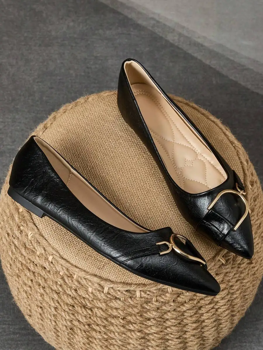 Elegant Women’s Black Pointed  - Women Formal Wear Shoes recension och pris