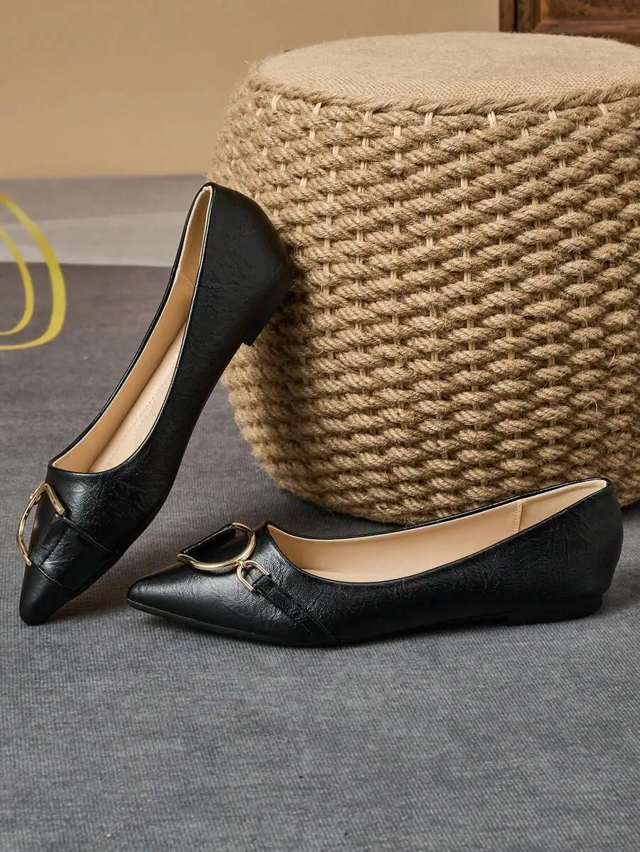 Elegant Women’s Black Pointed  - Women Formal Wear Shoes recension och pris