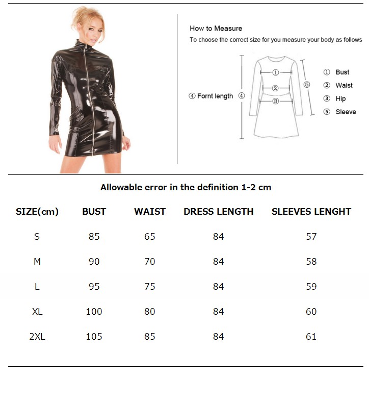 Adult Women's PVC Long Sleeve  - Formal Wear Gowns For Women recension och pris