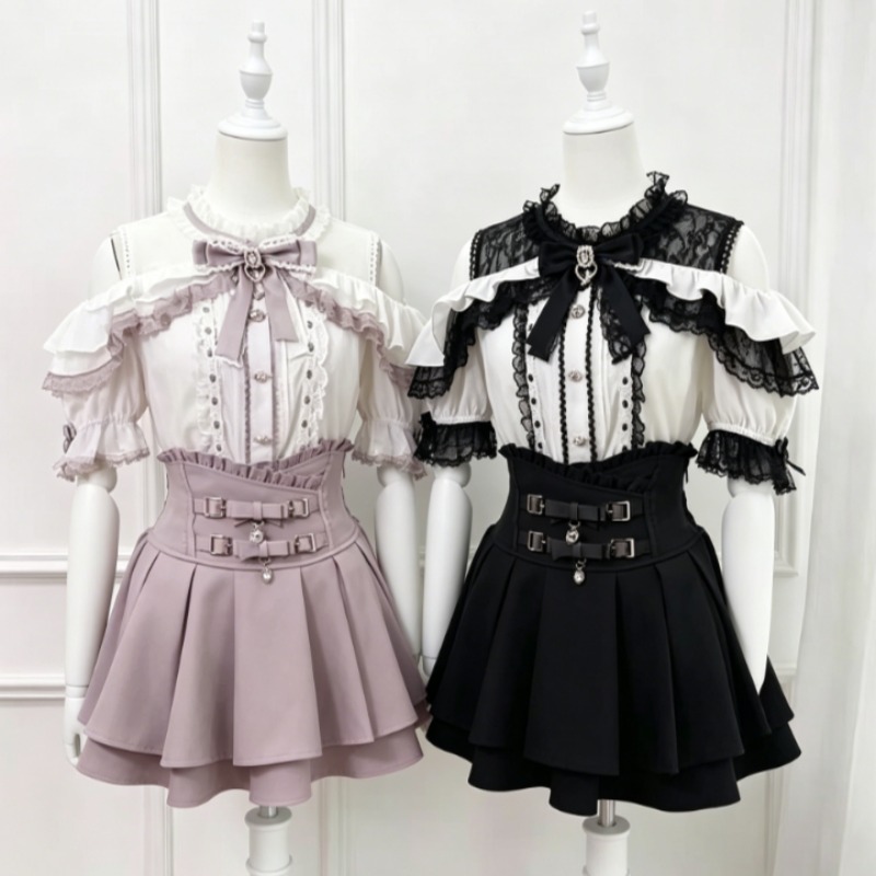 Kawaii Japanese Lolita Blouse  - Japanese Women Formal Wear recension och pris