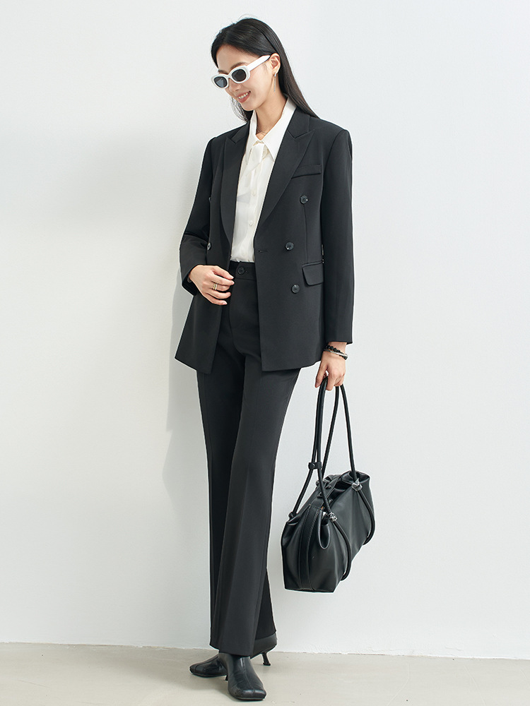 Navy Blue Professional Skirt S - Women Formal Wear For Interview recension och pris